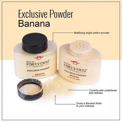 پودر فیکس فوراور52 مدل Forever52 Banana