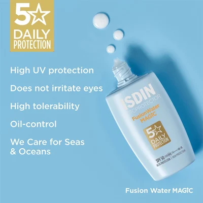 ضد آفتاب فیوژن واتر مجیک ایزدین Isdin Fusion Water Magic SPF50