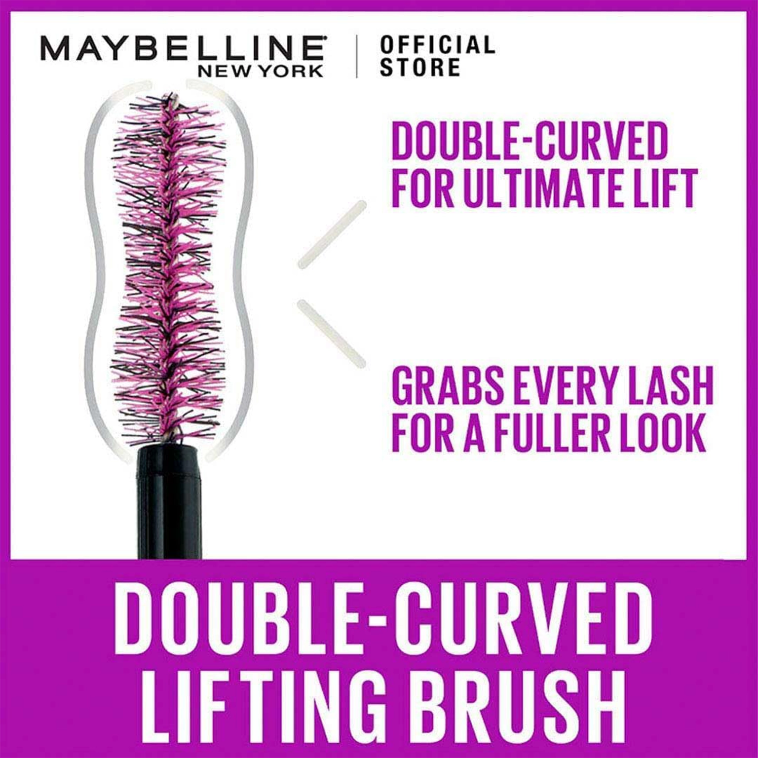 ریمل چشم حجم دهنده میبلین مدل Maybelline The Falsies Lash Lift