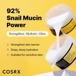 کرم آبرسان و مرطوب کننده حلزون کوزارکس مدل Cosrx Advanced Snail 92