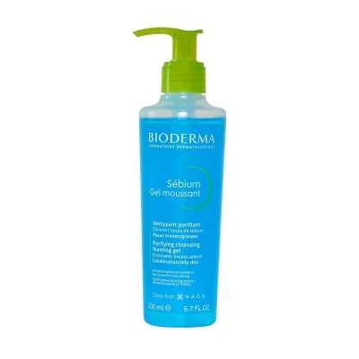 ژل شستشوی بایودرما پوست چرب مدل Bioderma Sebium