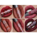 ست رژ لب مایع دبالم مدل The balm Meet Matte Hughes NUDE