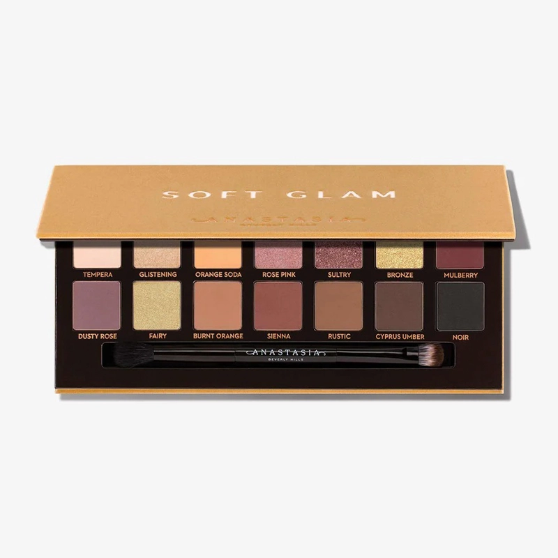 پالت سایه 14 رنگ آناستازیا مدل Anastasia Soft Glam